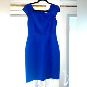 Royal Blue Calvin Klein Dress Size 10